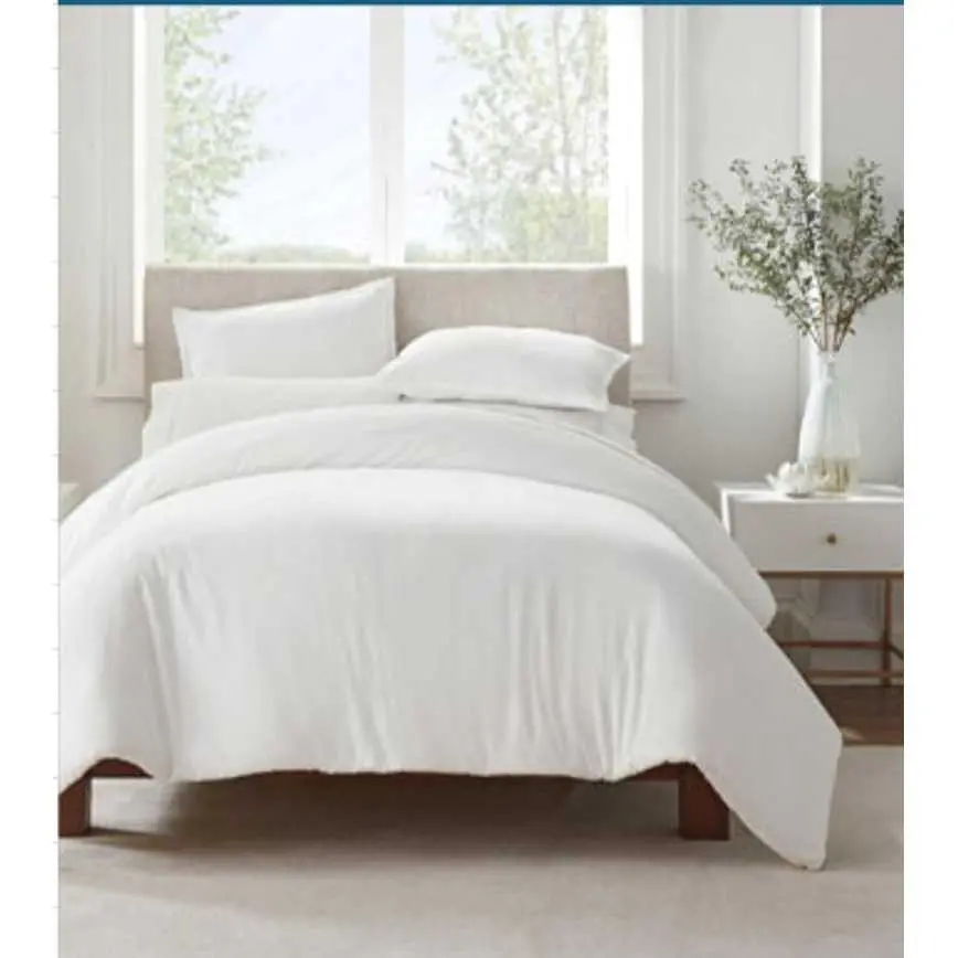Serta Duvet Set White 3 Pc. 1