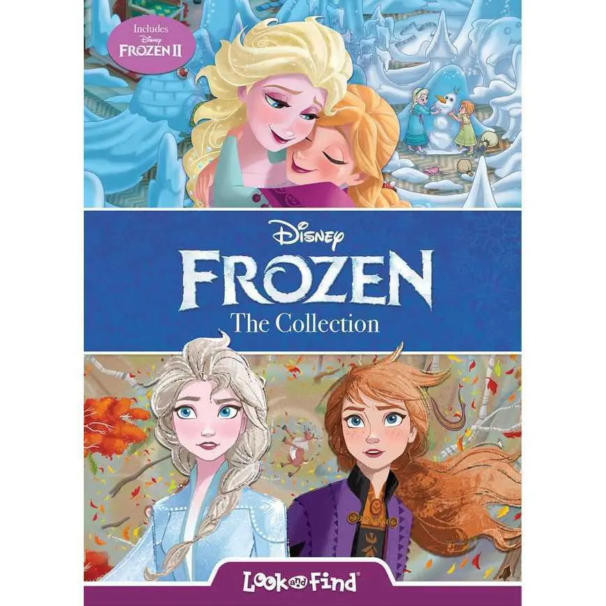Disney Frozen Look & Find Hardcover Book 1