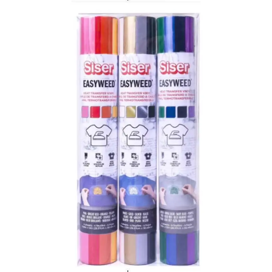 Siser Easyweed Heat Transfer Vinyl 3 Pk. 12 Color 1