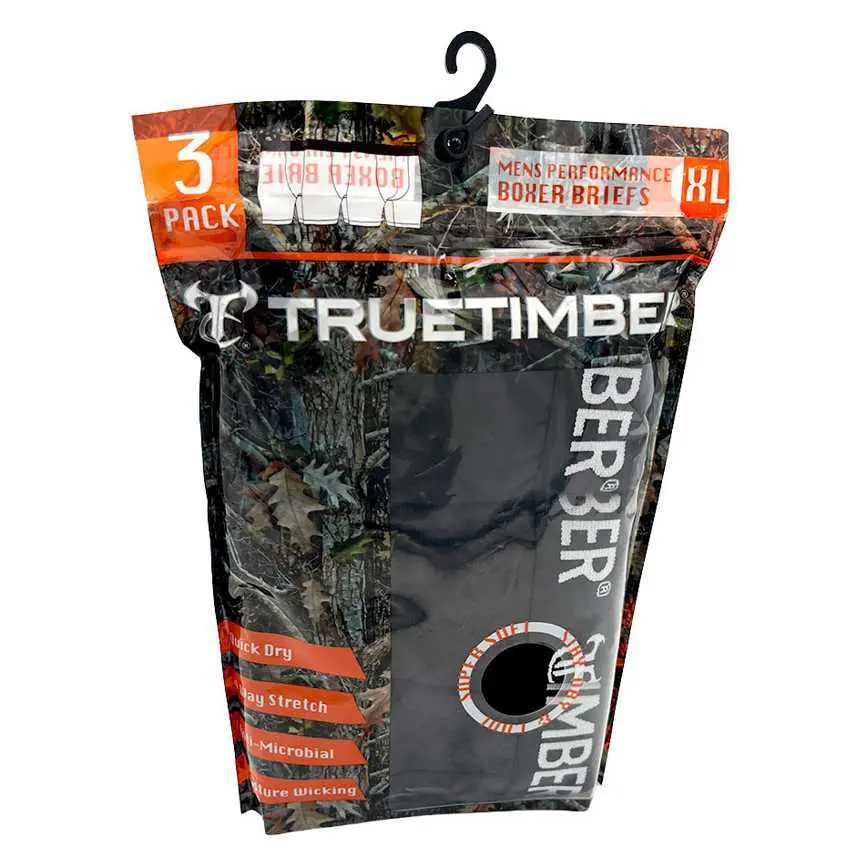 Truetimber Men's Performance Boxer Briefs 3 Pk. 1