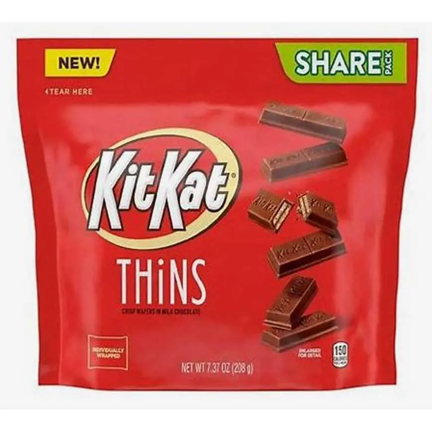 Kit Kat Thins Sharing Size 7.37 Oz. 1