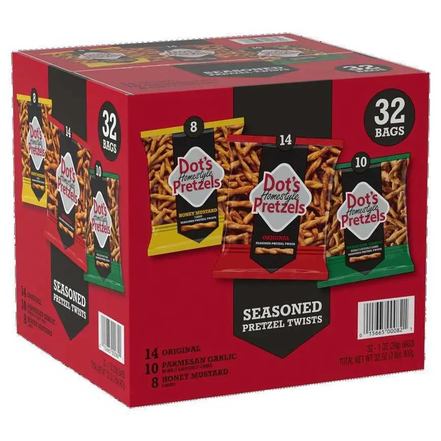 Dots Pretzels Variety Pack 32 Ct. 1