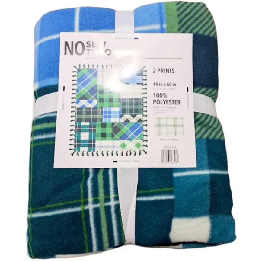 No Sew Throw Kits 48" X 60" 5