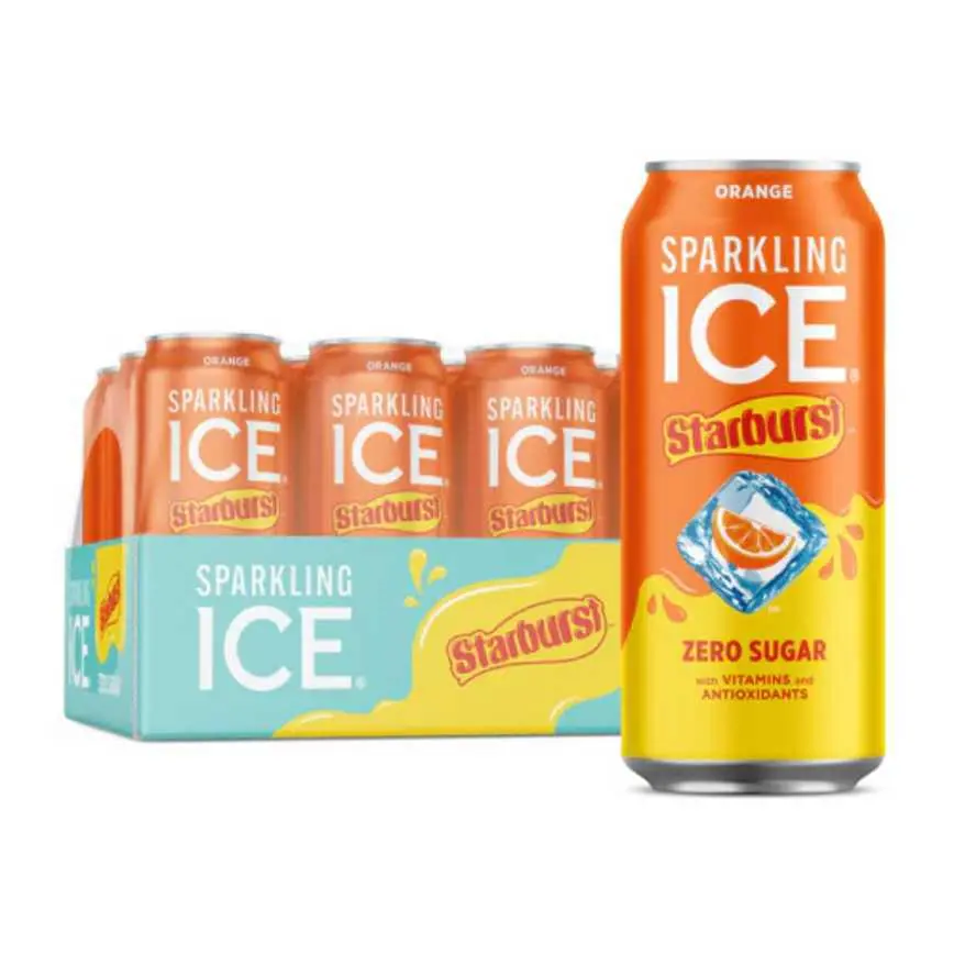 Sparkling Ice Starburst Orange 12 Pk. 16 Oz. 1