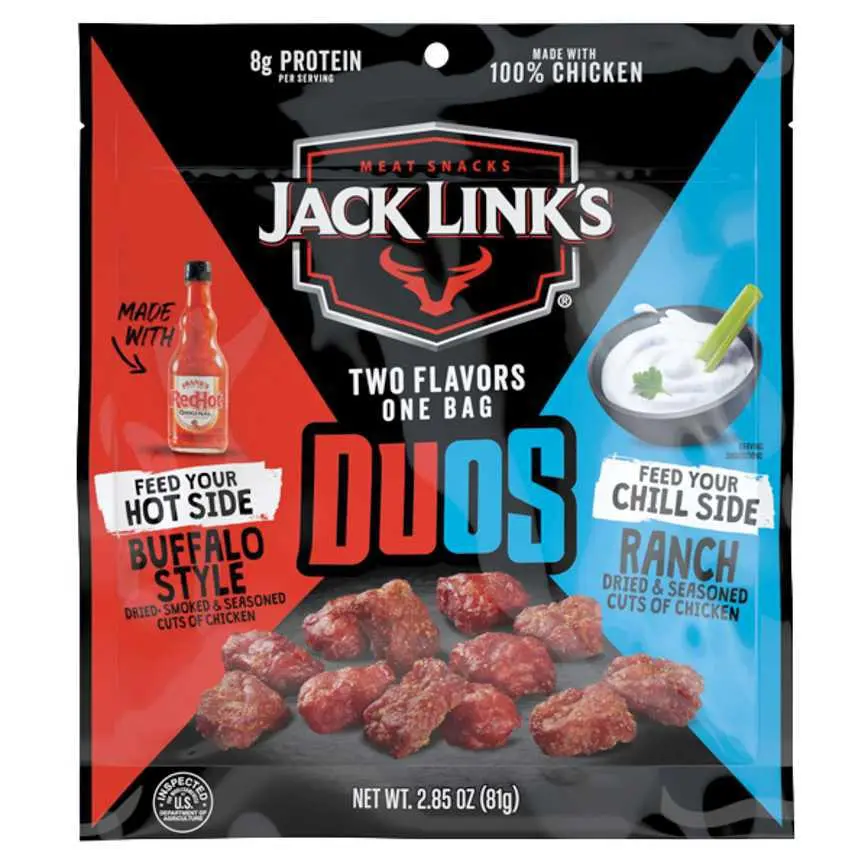 Jack Links Duos Buffalo Style Ranch 2.85 Oz. 1