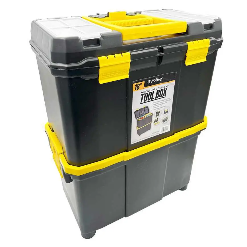 Evolve Rolling Double Tool Box 18" 1