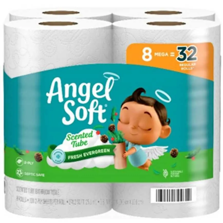 Angel Soft Toilet Paper 8 Pk. 1