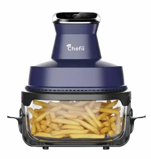 Chefii Digital Glass Air Fryer 5-Quart 1