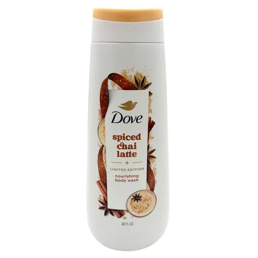 Dove Body Wash Spiced Chai Latte 20 Oz. 1