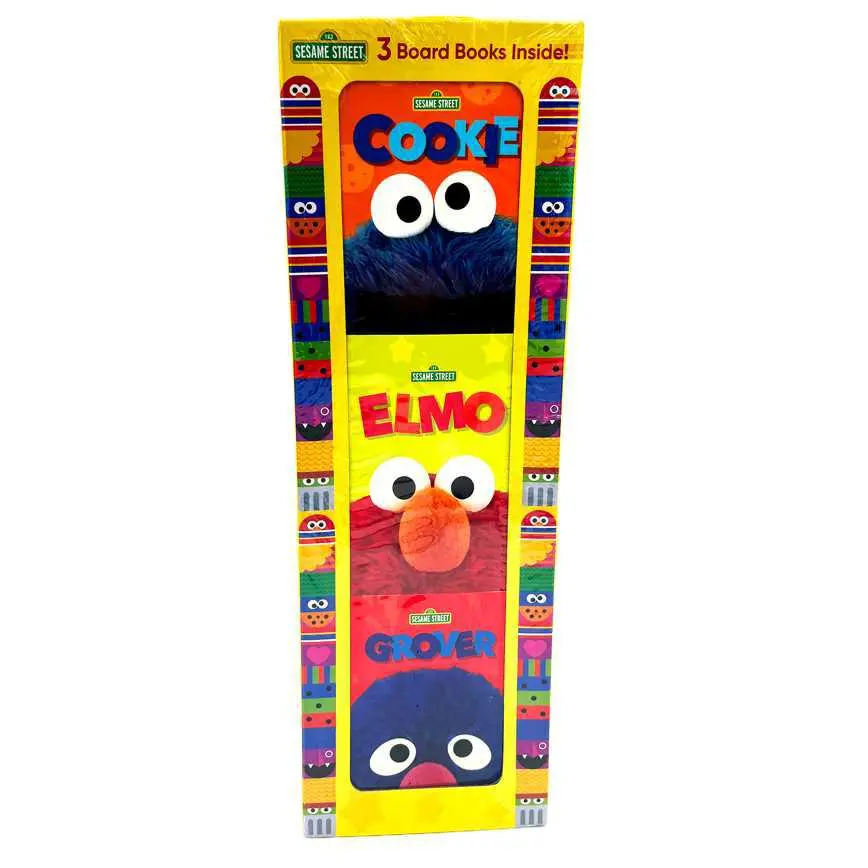 Sesame Street Friends 3 Board Book Set 2