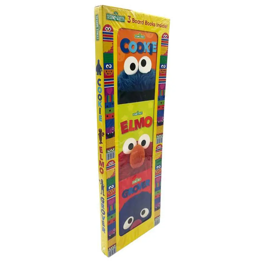 Sesame Street Friends 3 Board Book Set 1