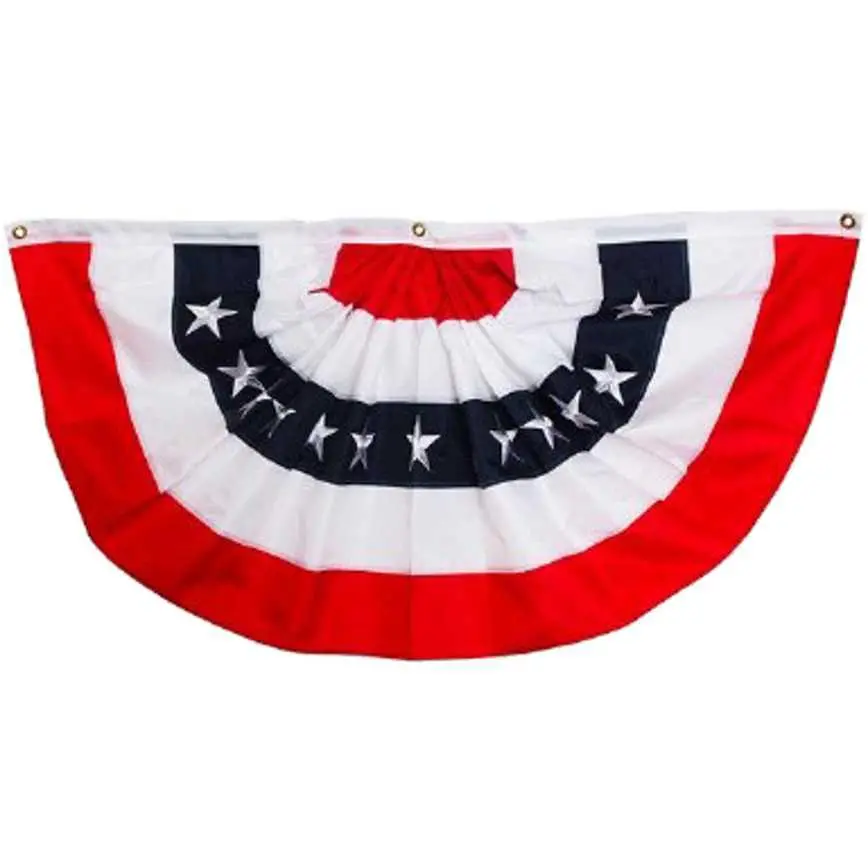 Patriotic Flag Bunting Red, White, & Blue 36” 1