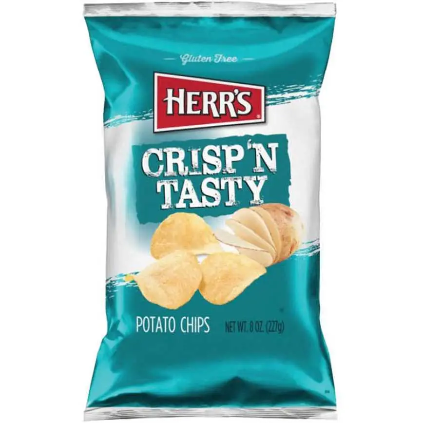Herr's Potato Chips Crisp 'N Tasty 7 Oz. 1