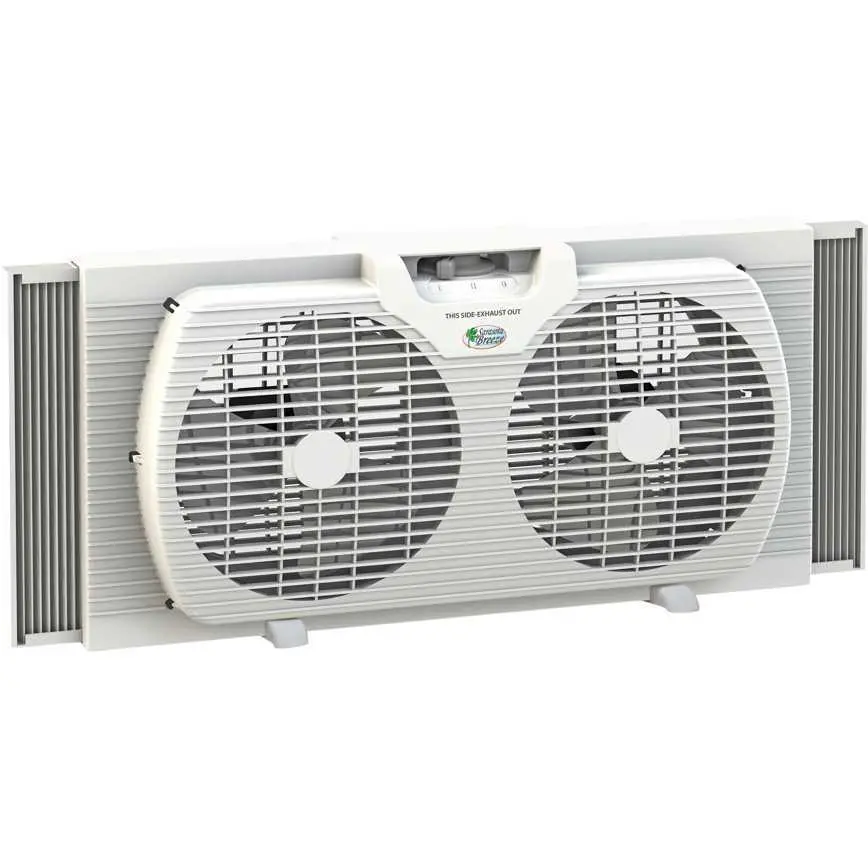 Sarasota Breeze Twin Window Fan 9" 1