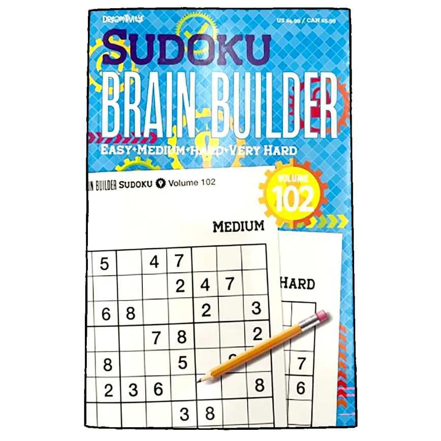 Sudoku Brain Builder Digest-Sized Puzzle Book 1