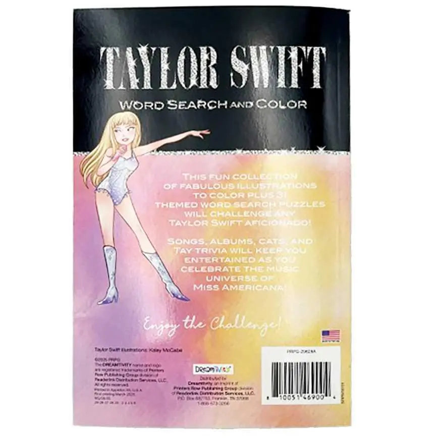 Taylor Swift Digest-Sized Word Search 2