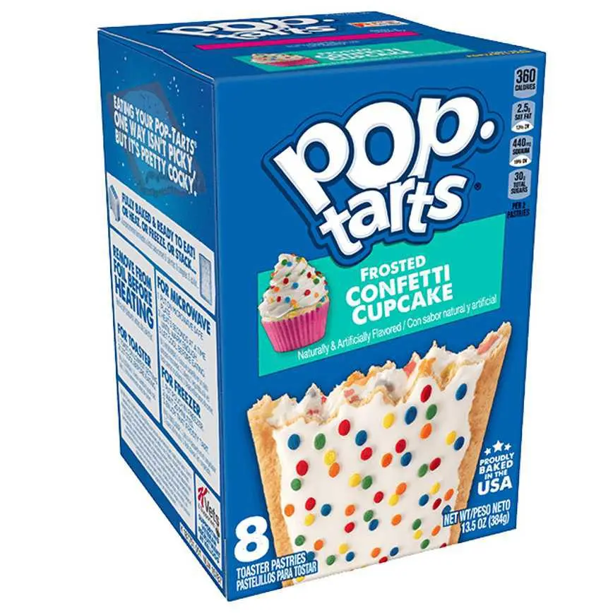 Pop-Tarts Frosted Confetti Cupcake 8 Ct. 1
