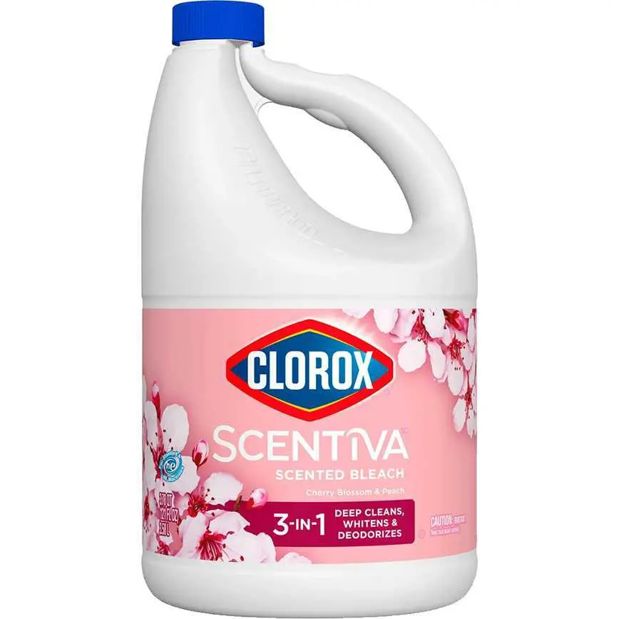 Clorox Scentiva Bleach Cherry Blossom & Peach 121 Oz. 1