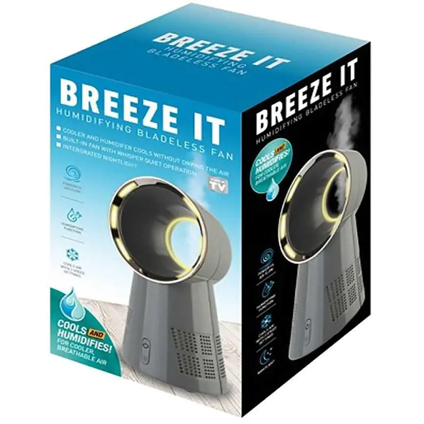As Seen On Tv Breeze It Humidifying Bladeless Fan 1
