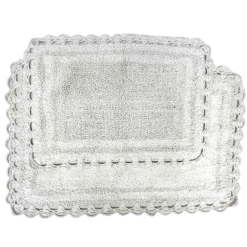 Crochet Bath Rug Set 2 Pc. 1
