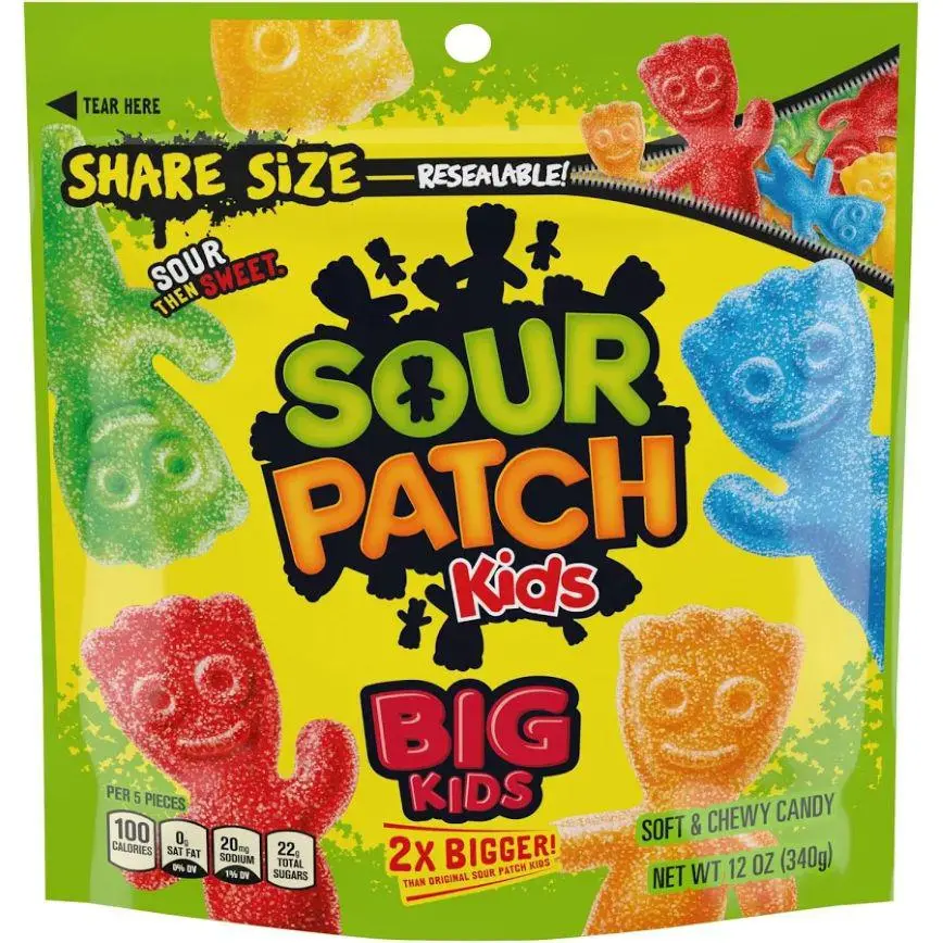 Sour Patch Kids Big Bag 12 Oz. 1