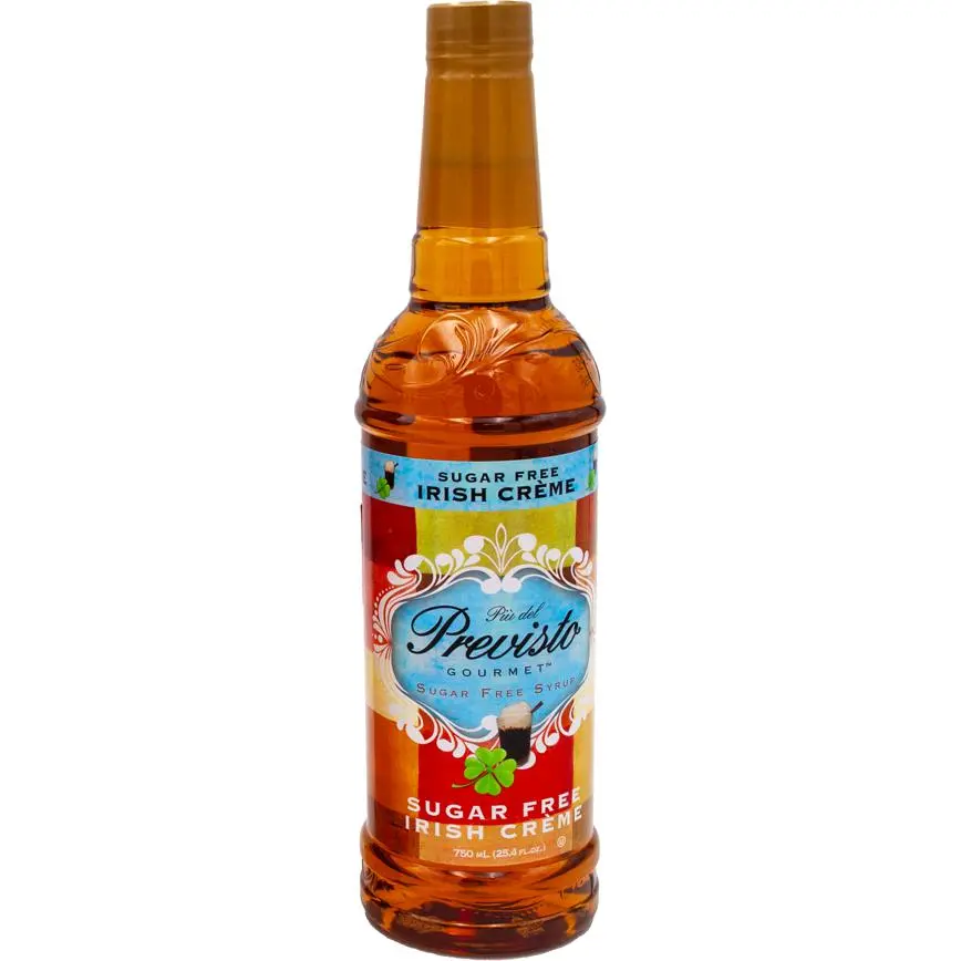 Previsto Syrup Sugar Free Irish Cream 25.4 Oz. 1