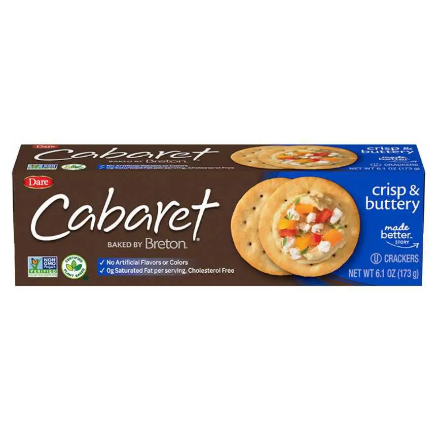 Dare Breton Crackers Cabaret 6.1 Oz. 1