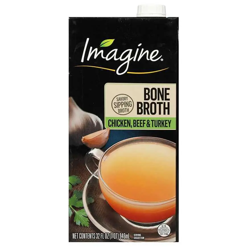 Imagine Bone Broth Chicken, Beef & Turkey 32 Oz. 1