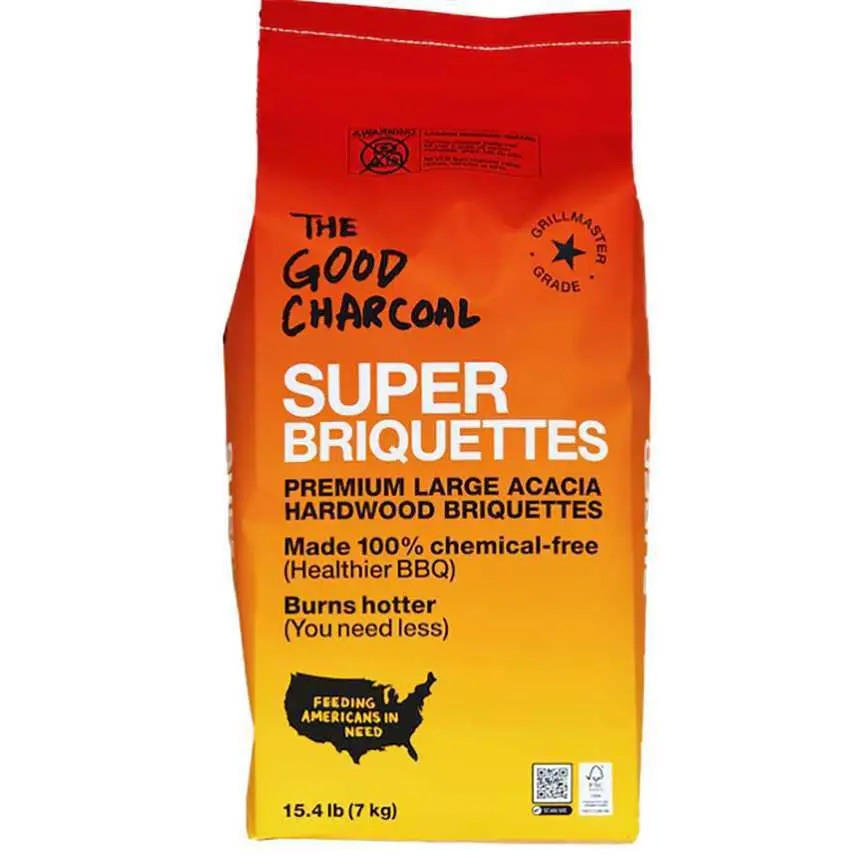 The Good Charcoal Super Briquettes 15.4 Lb. 1