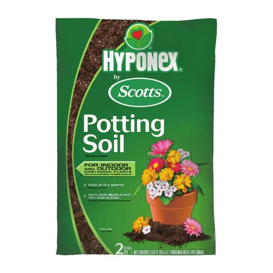 Hyponex By Scotts Potting Soil 2 Cu. Ft. 1