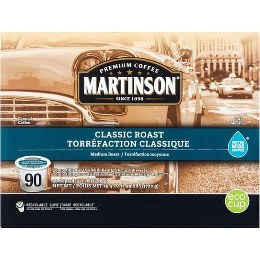 Martinson's Coffee K-Cups Classic Roasts 90 Ct. 1