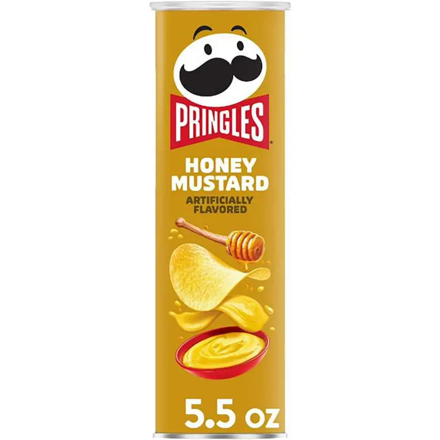 Pringles Crisps Honey Mustard 5.5 Oz. 1