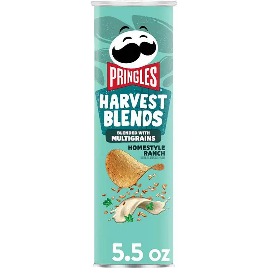 Pringles Crisps Harvest Blend Homestyle Ranch 5.5 Oz. 1