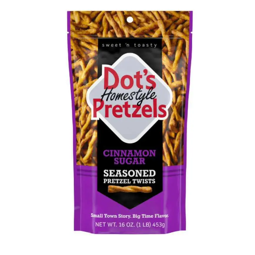 Dot's Homestyle Pretzels Cinnamon Sugar 16 Oz. 1