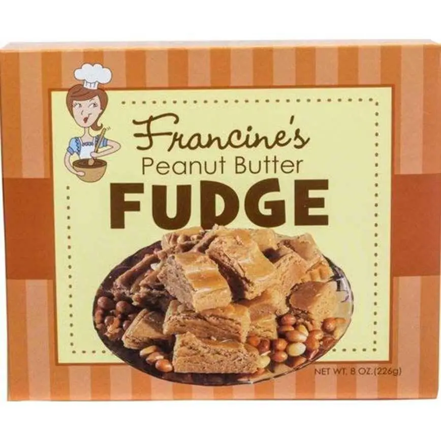Francine's Fudge Peanut Butter 8 Oz. 1