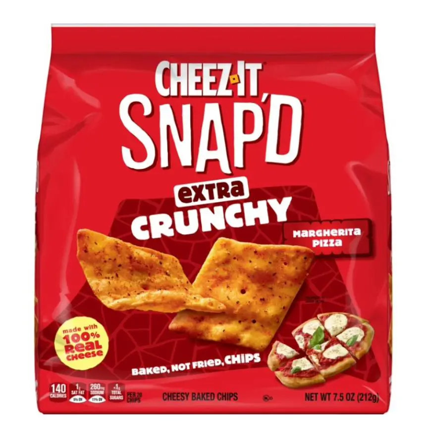 Cheez-It Snap'd Crackers Margherita Pizza 7.5 Oz. 1
