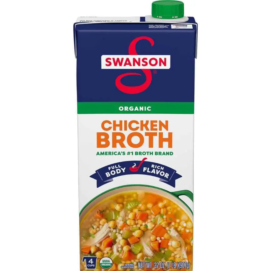Swanson Organic Chicken Broth 32 Oz. 1