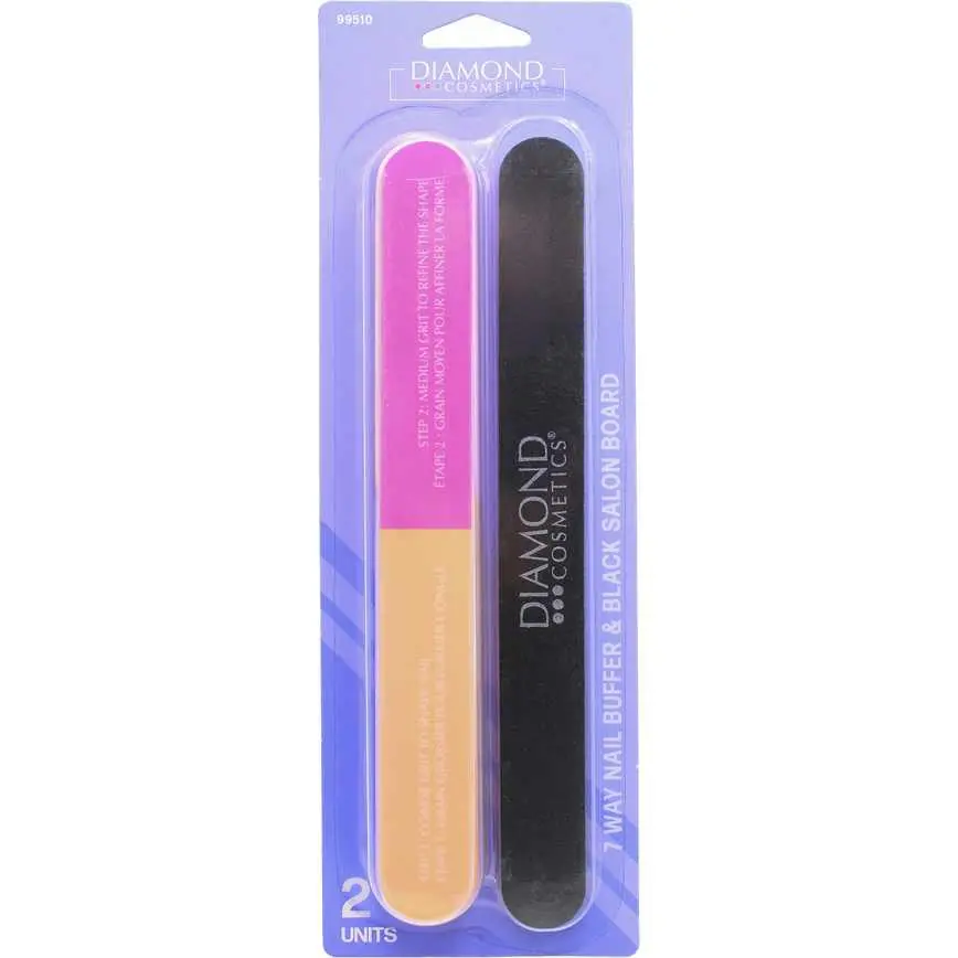 Diamond Cosmetics 7-Way Buffer & Black Board 2 Pk. 1