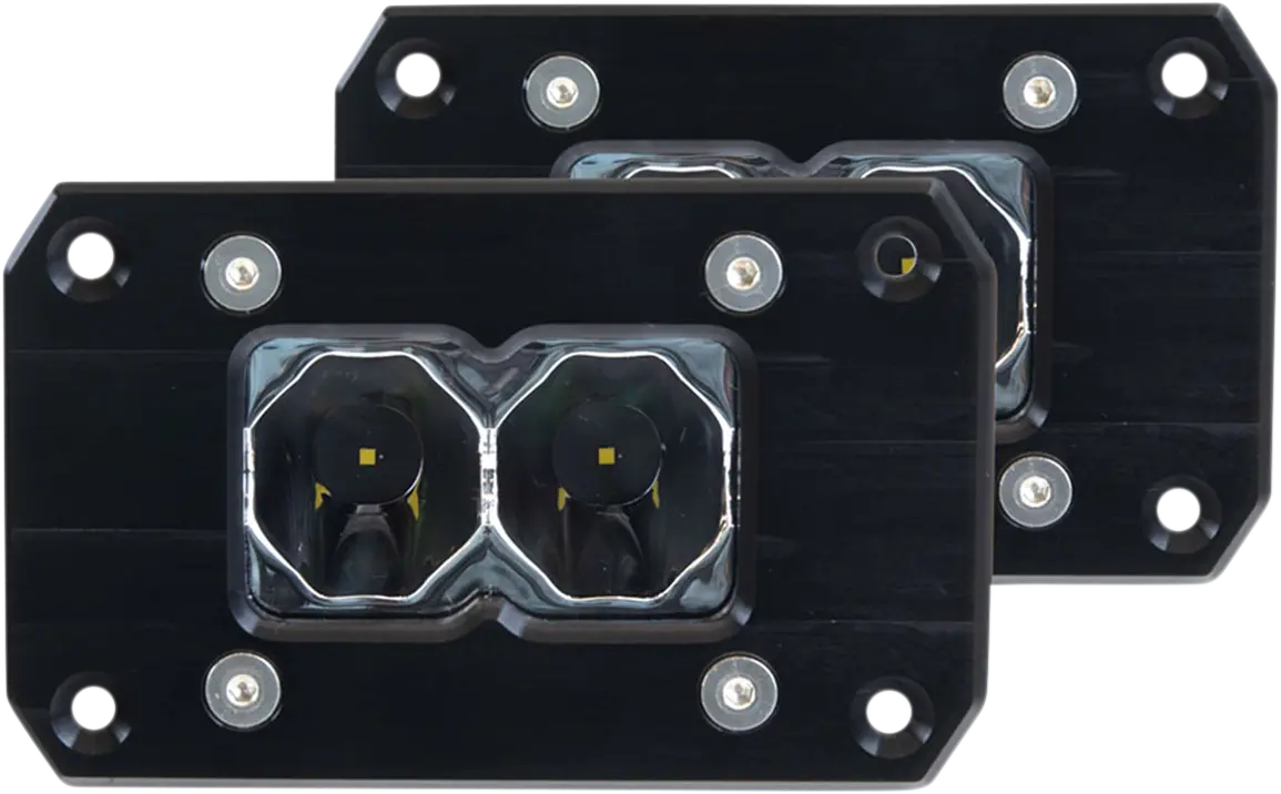 Heretic Flood Light - 2" - Clear Lens - Flush Mount 50207 1