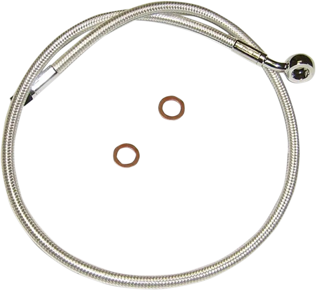 Magnum Shielding Brake Line - 10Mm-Straight - 21" - Sterling Chromite Ii As37621 1