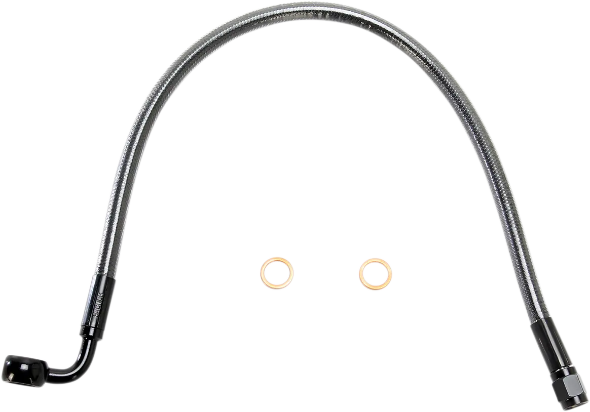 Magnum Shielding Brake Line - 10 Mm-90° - 17" - Black Pearl As47217 1