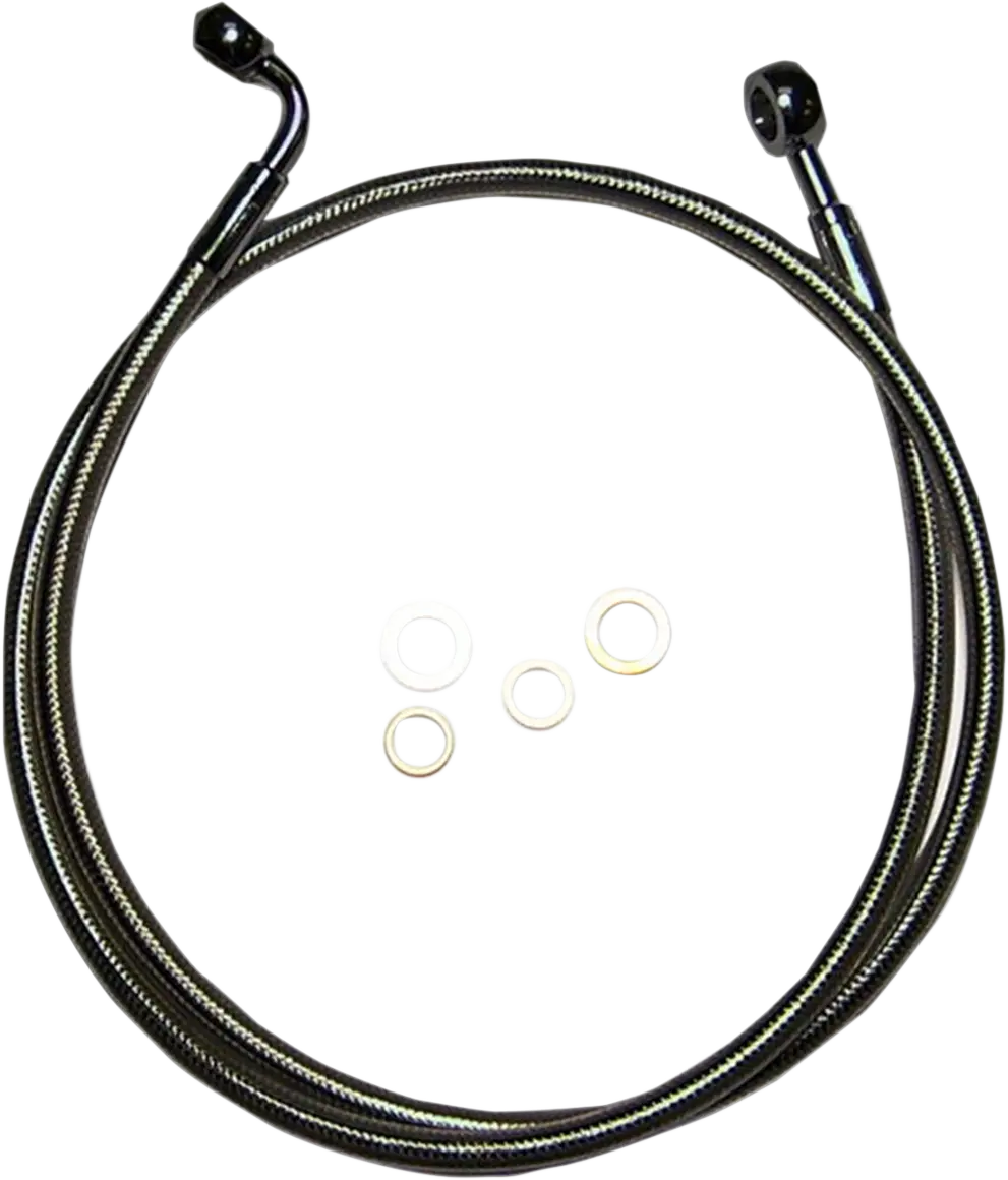 Magnum Shielding Brake Line - 35/60° - 44" - Black Pearl 46844Sw 1