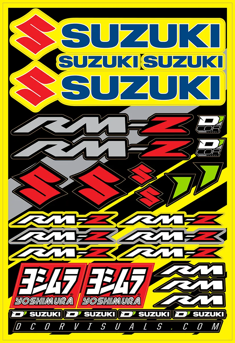 D'cor Visuals Decal Sheet 12