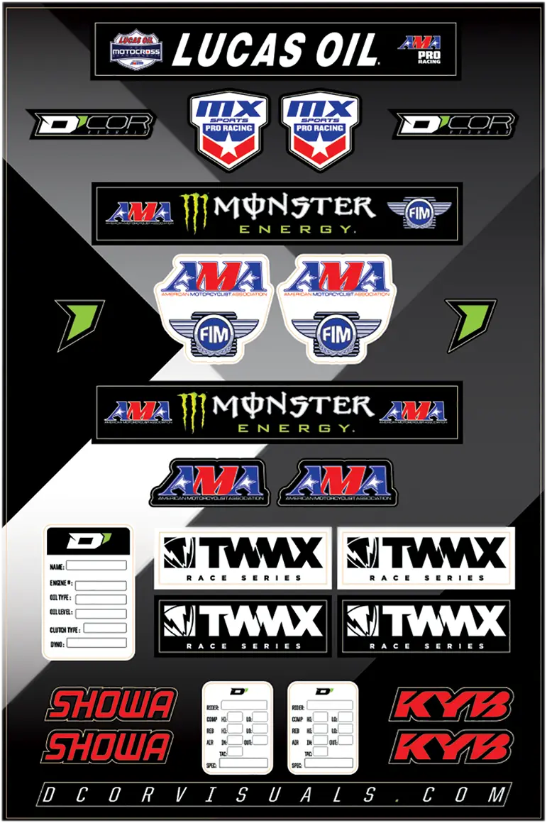D'cor Visuals Decal Sheet 7