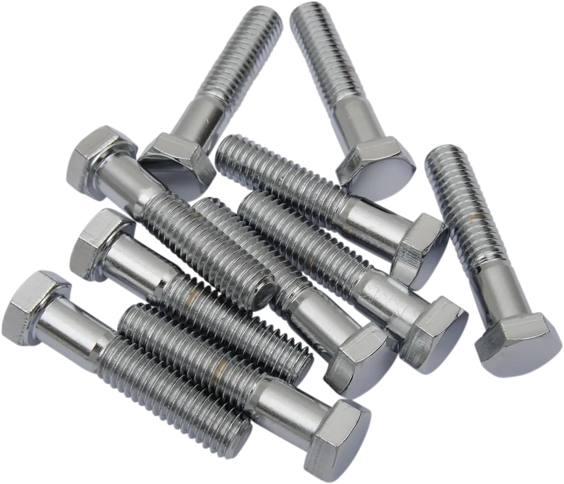 Drag Specialties Bolts - Hex-Head - Chrome - 3/8"-16 X 1-1/2" Mpb134 1