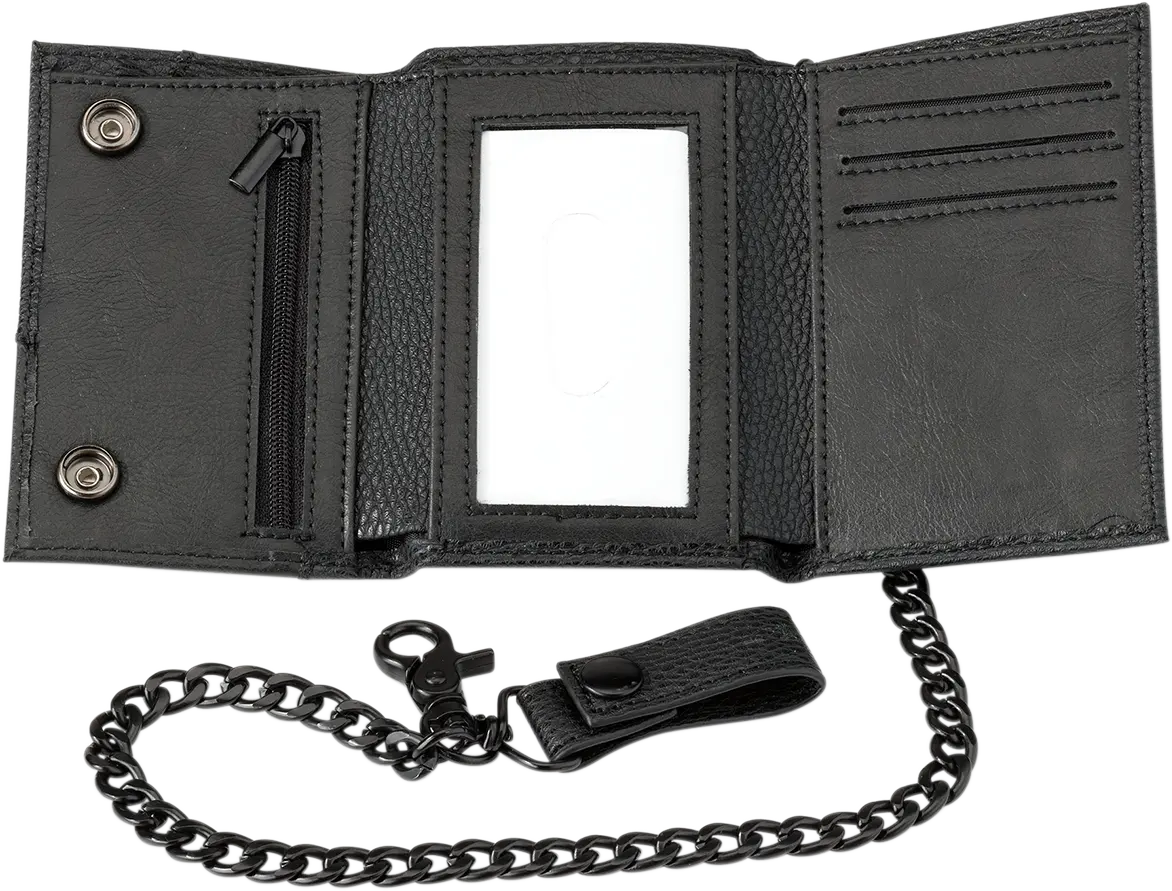Z1r Leather Wallet And Wallet Chain 1