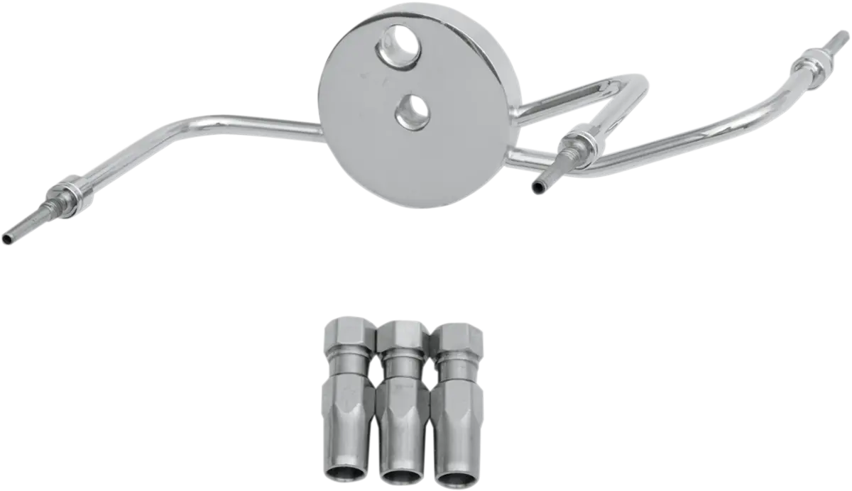 Magnum Shielding Byo Brake Tee - Narrow Glide - Chrome 393002 1
