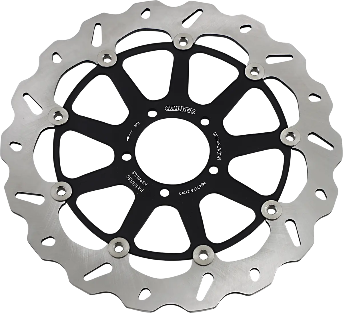 Galfer Brake Rotor - Front Left Df774cwi 1