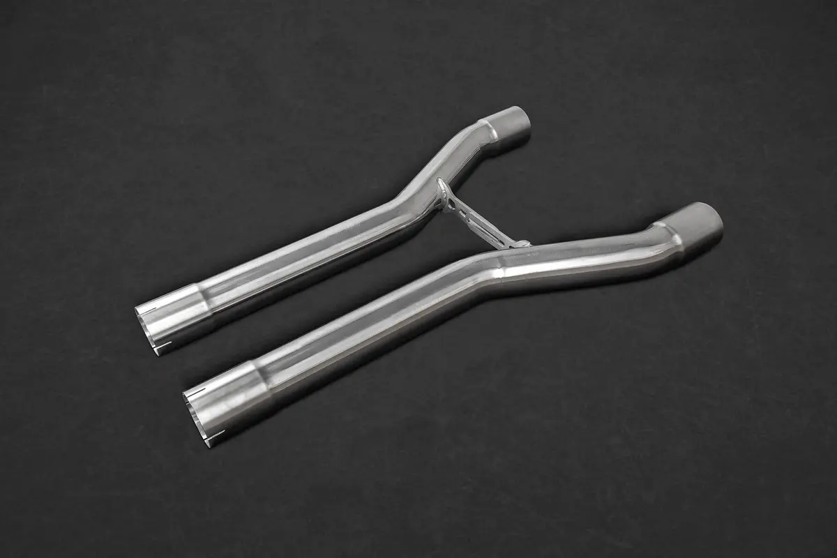Capristo Mid-Silencer Spare Pipes - Bentley Continental Gt/C V8/S (2G) 1