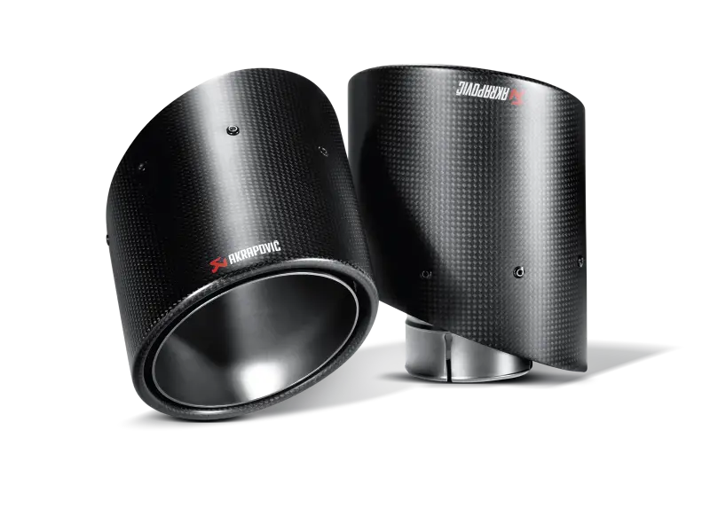 Akrapovic 08-14 Mitsubishi Lancer Evolution Tail Pipe Set (Carbon) 1